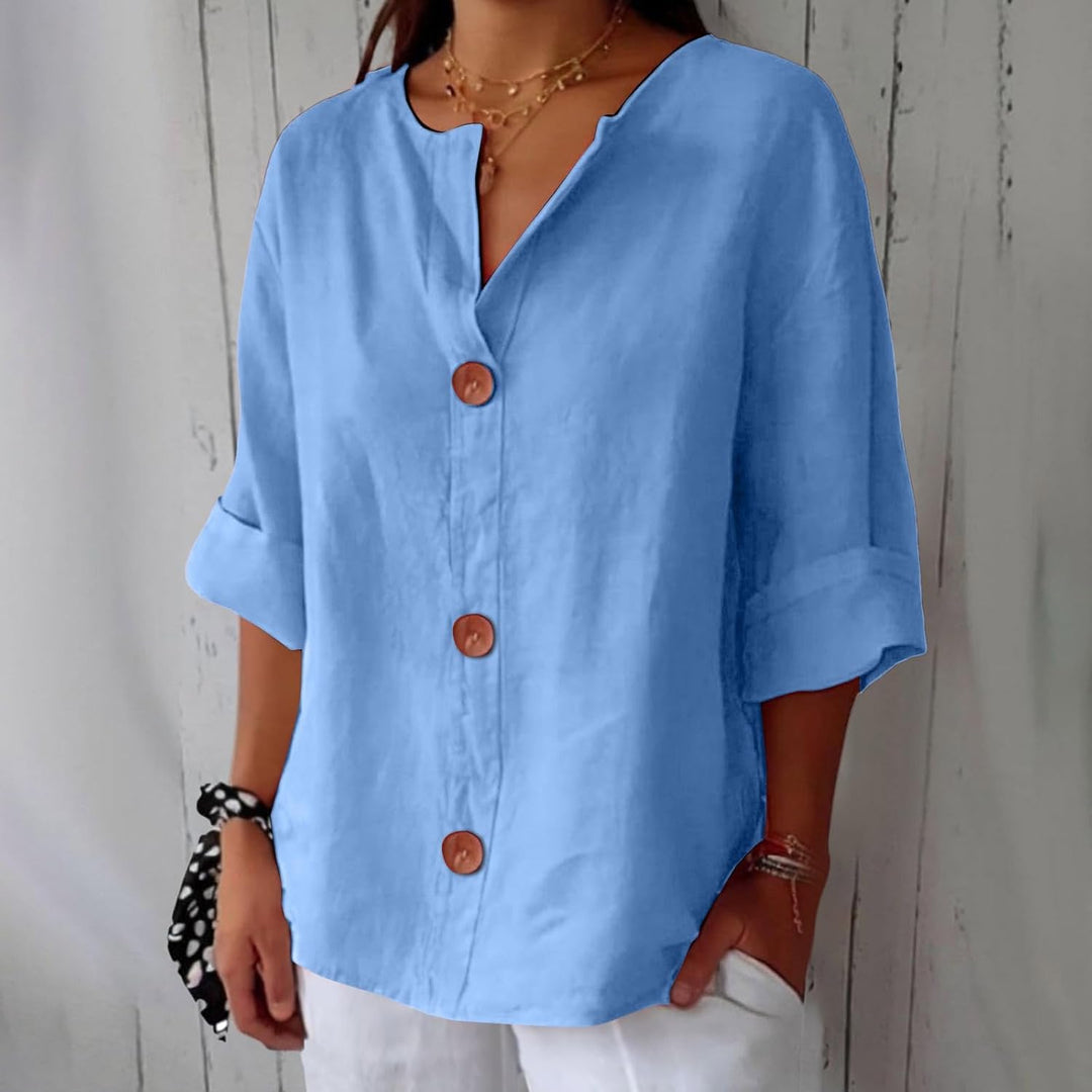 Alice | Casual Textured Blouse