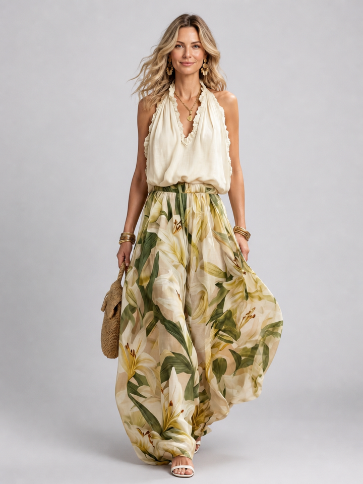 Yvonne | Floral Two-Piece Set