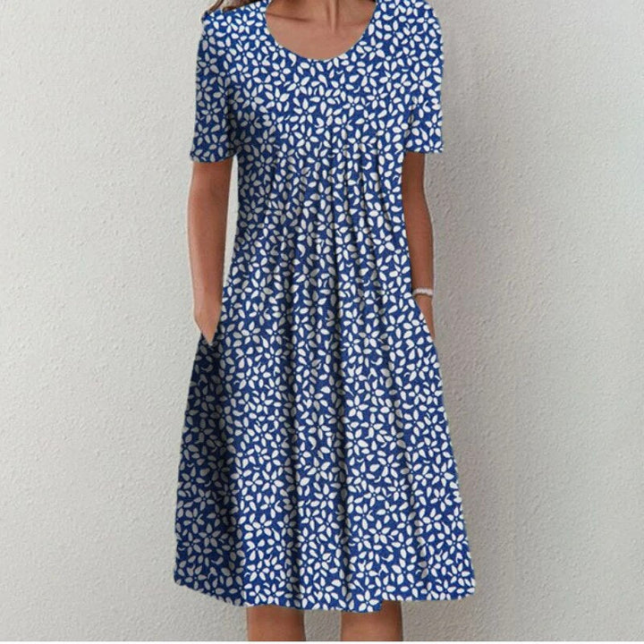 Samantha | Elegant Layered Tummy-Coverage Dress