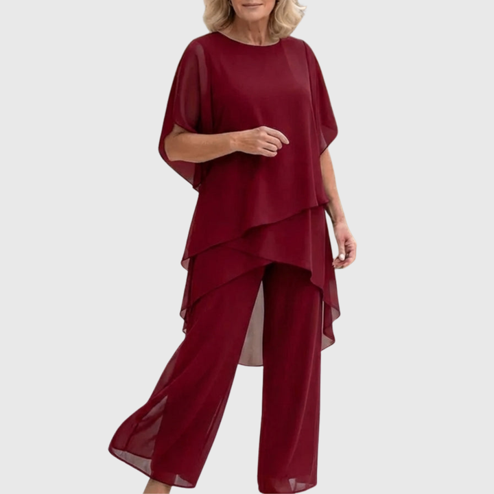 Chiara | Elegant Layered Two-Piece Set