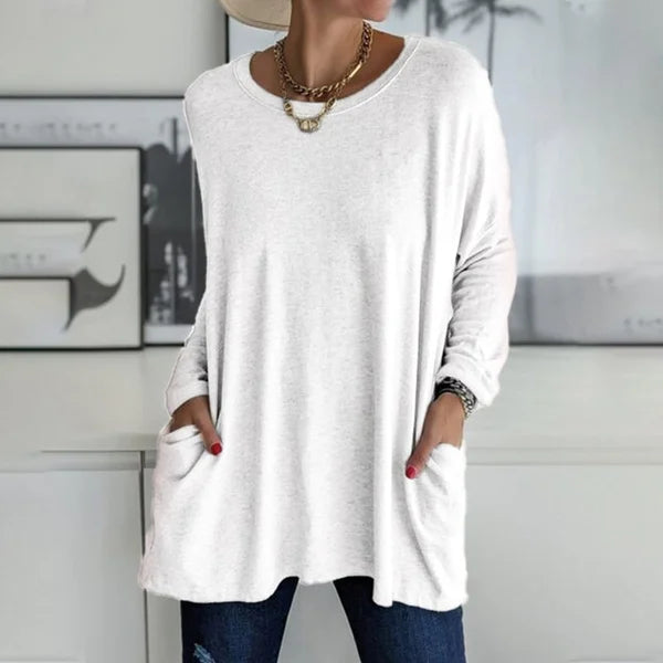 Marie | Relaxed Long Sleeve Top