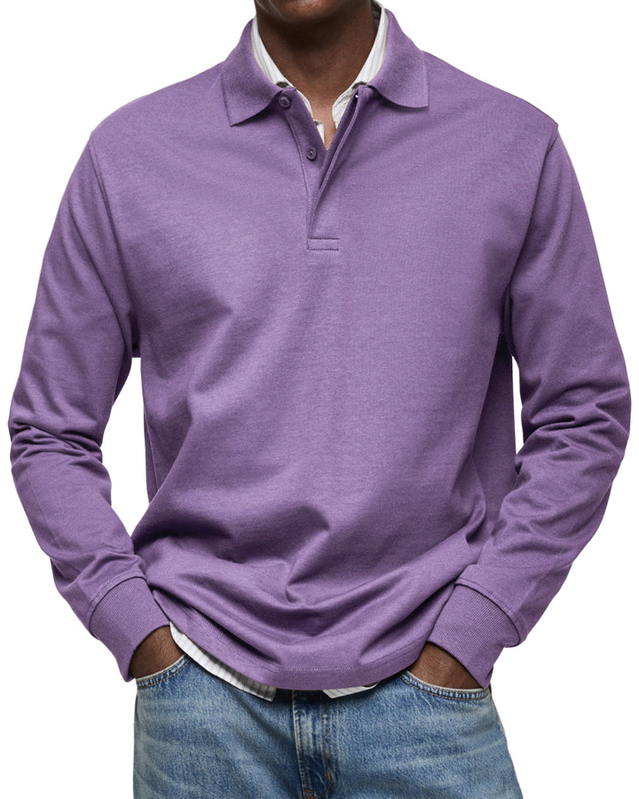 Henry | Casual Long Sleeve Polo