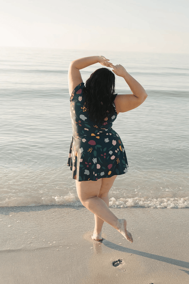 Debra | Swimsuit with Ruffles and Built-in Bra