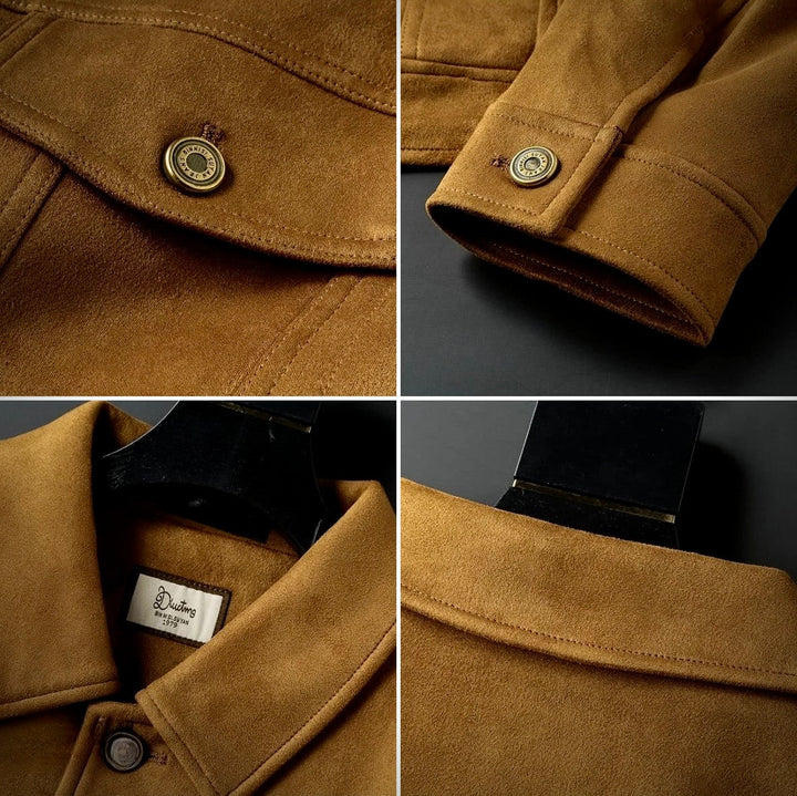 Gifford™ | Retro Style Suede Jacket