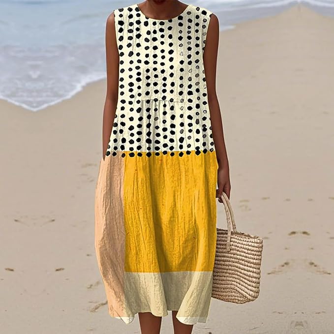 Alora | Lightweight Sleeveless Summer Dress
