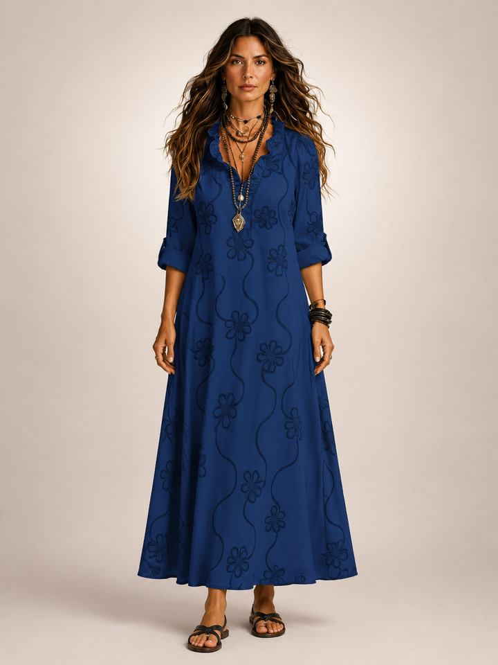 Merle | Tummy-Hiding Floral Summer Dress