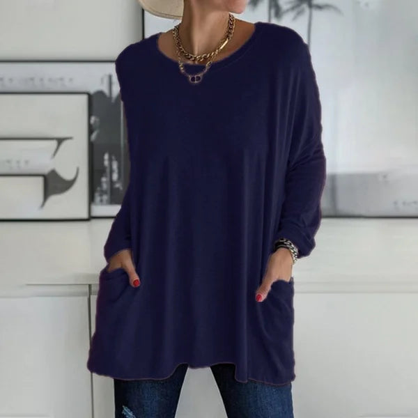 Marie | Relaxed Long Sleeve Top