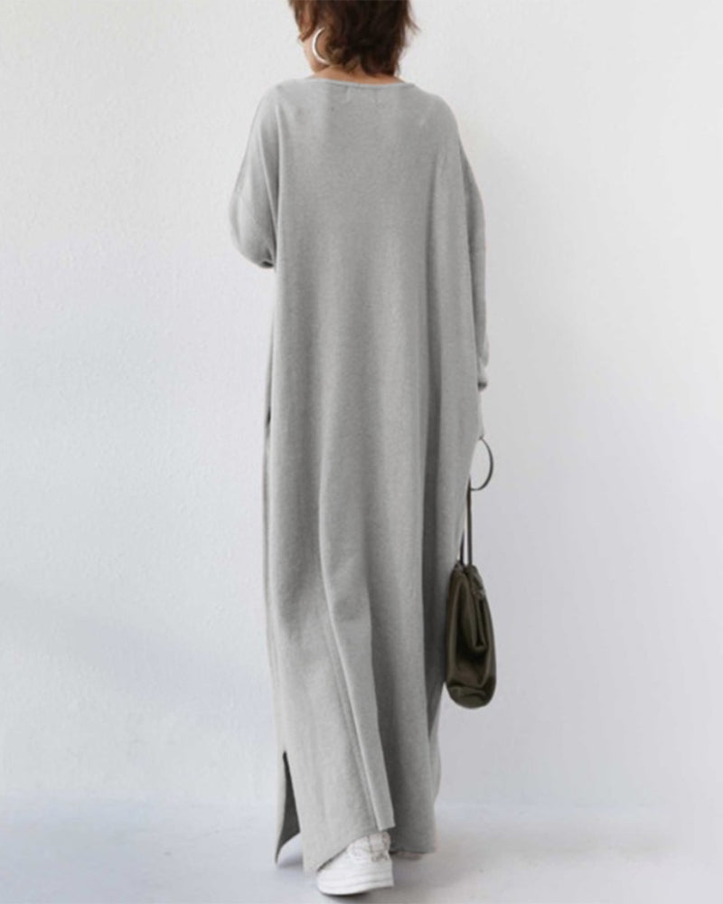 Myrtel | Elegant Casual V-Neck Dress