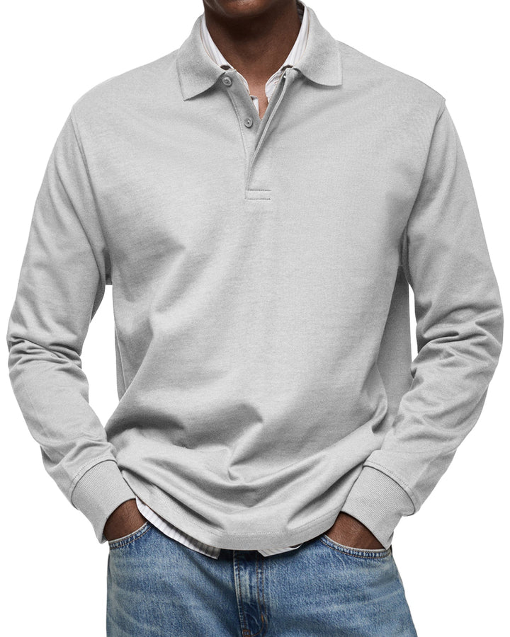 Henry | Casual Long Sleeve Polo