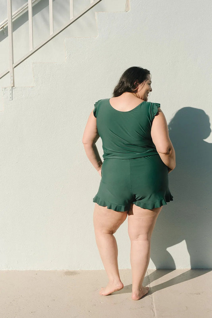 Debra | Swimsuit with Ruffles and Built-in Bra