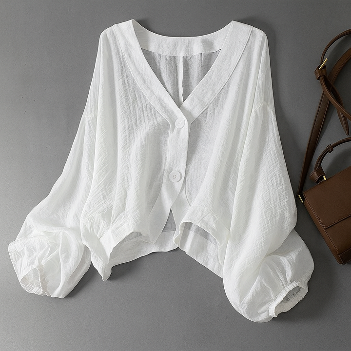 Sandara | Linen Blouse