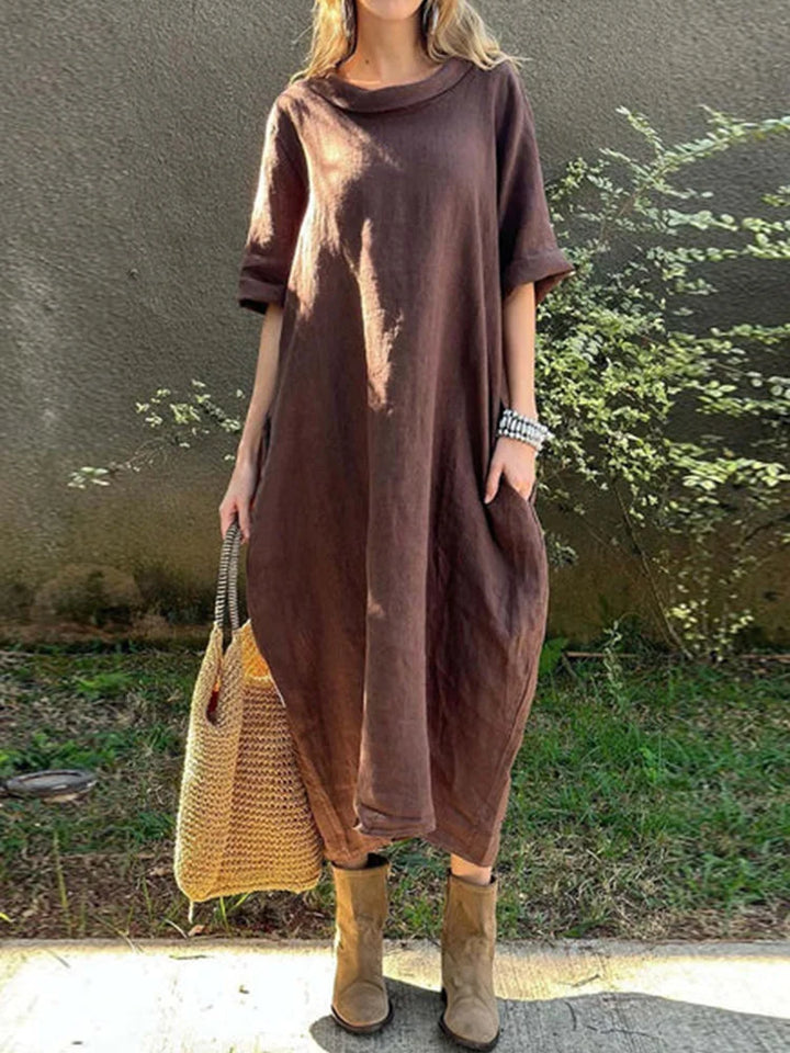 Chamsey | Women’s Casual Solid Color Dress