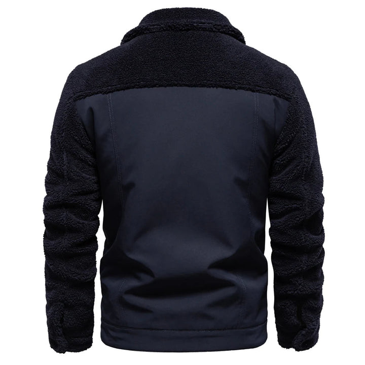 Godfrey™ | Fleece-Lined Sherpa Patchwork Jacket