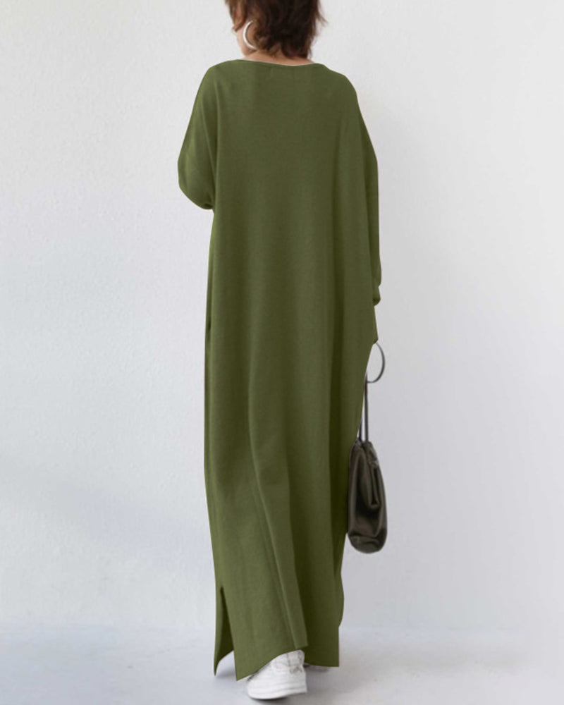 Myrtel | Elegant Casual V-Neck Dress