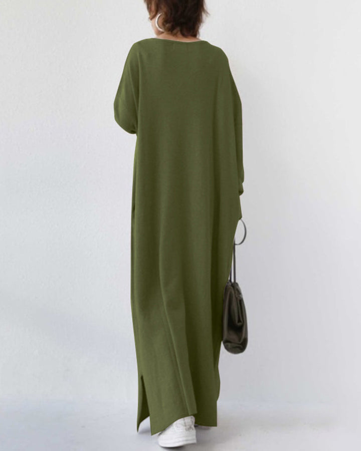 Myrtel | Elegant Casual V-Neck Dress