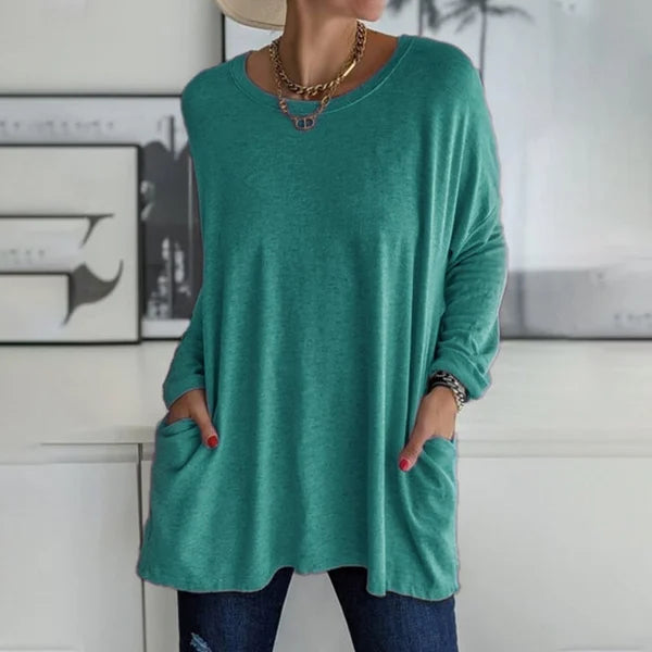 Marie | Relaxed Long Sleeve Top