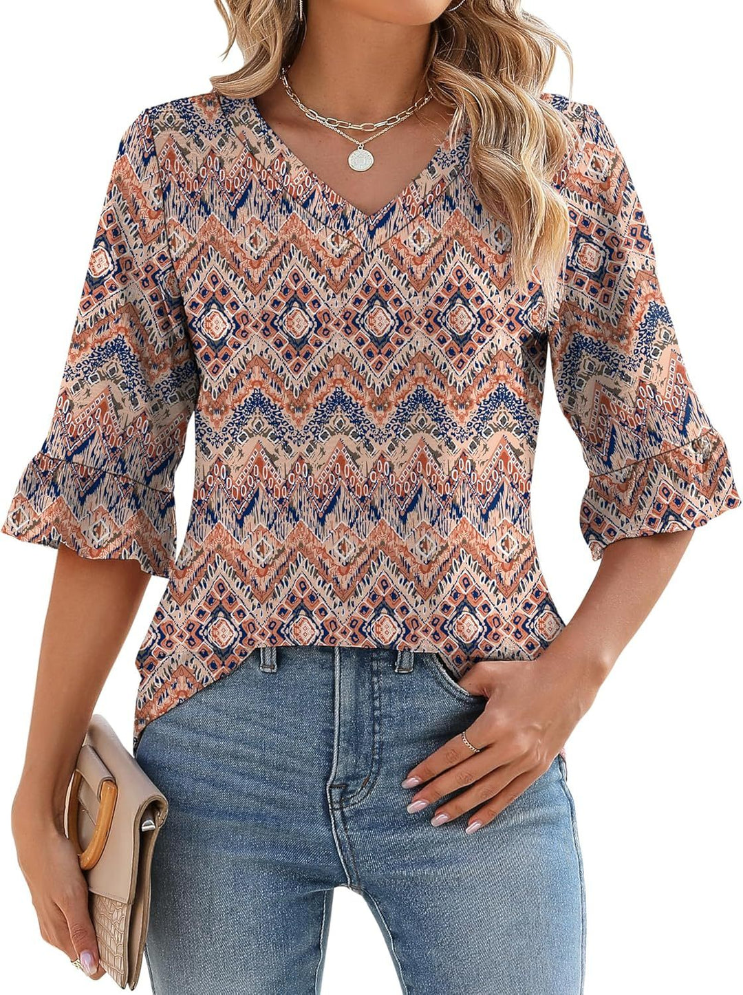 Elspeth | Casual Ruffle Blouses