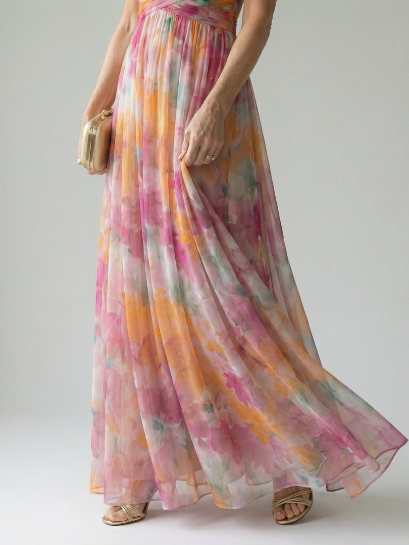 Charlotte | Soft Wrap Maxi Dress