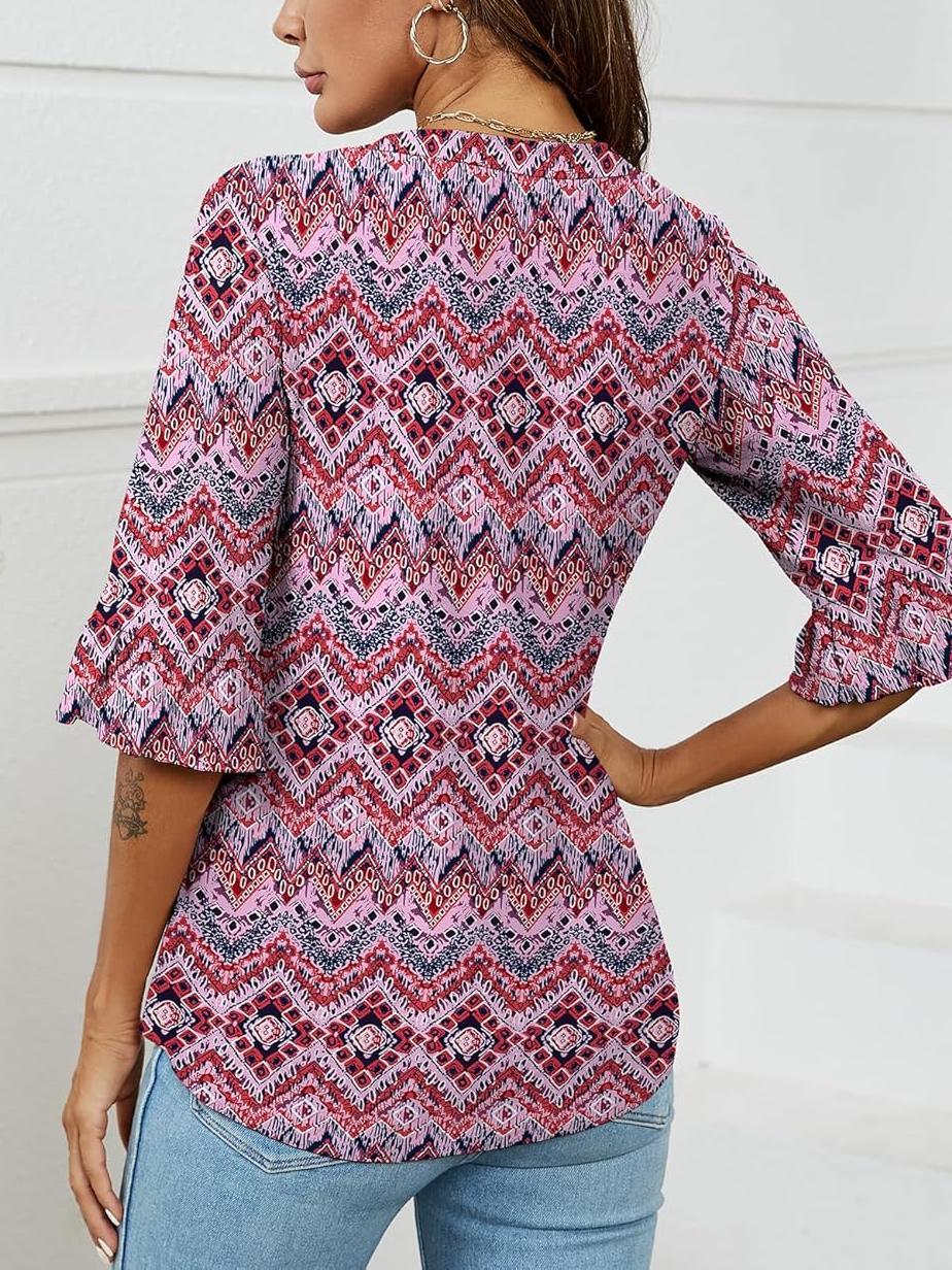Elspeth | Casual Ruffle Blouses