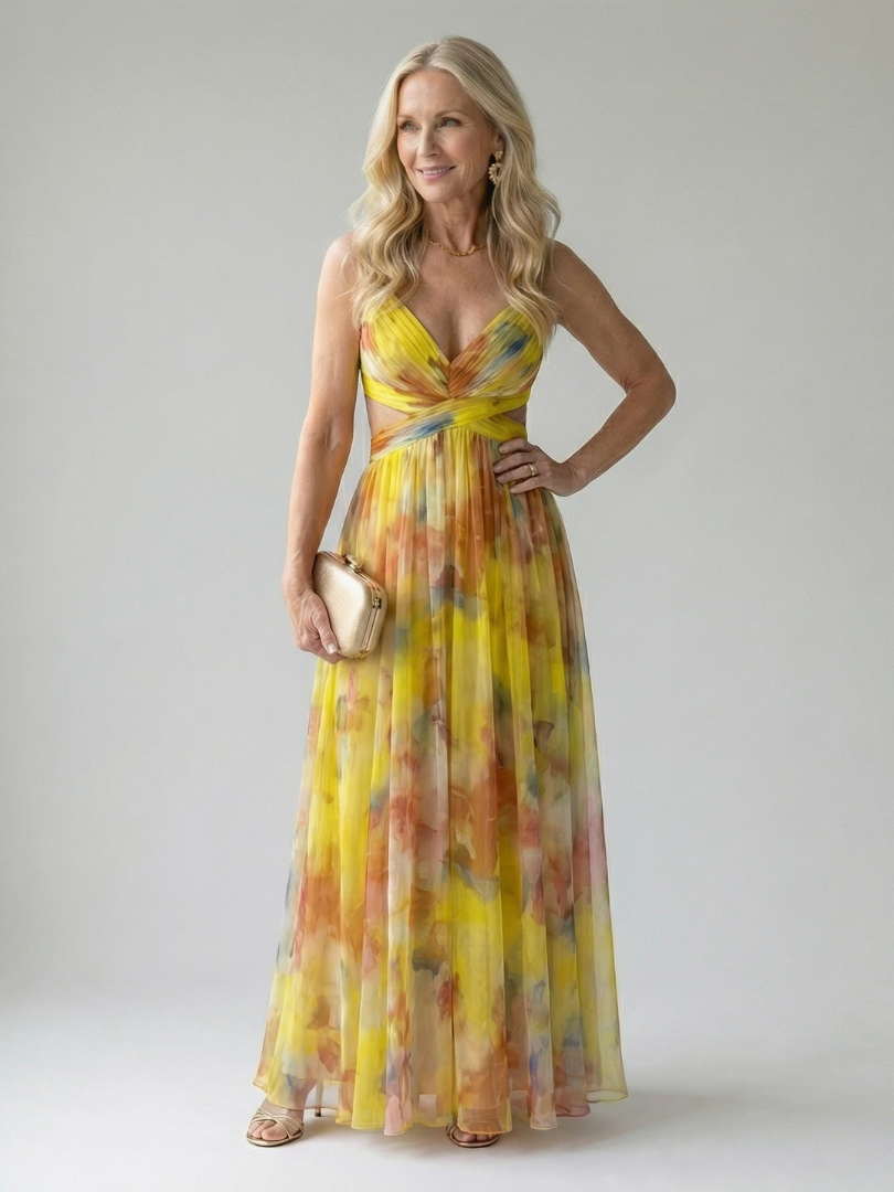 Charlotte | Soft Wrap Maxi Dress
