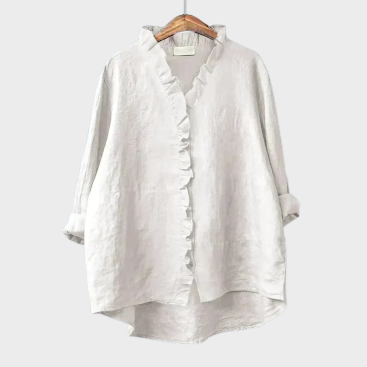 Célestine | Elegant Ruffled Blouse