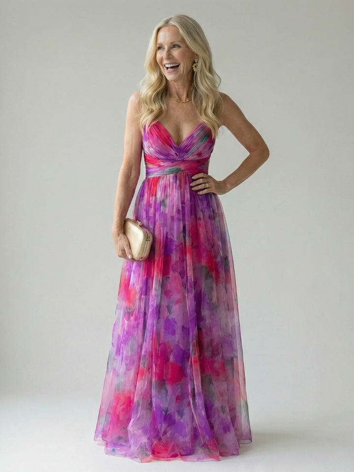 Charlotte | Soft Wrap Maxi Dress