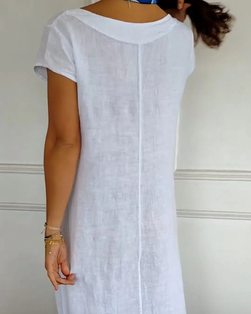 Fatima | Casual Cotton Dress