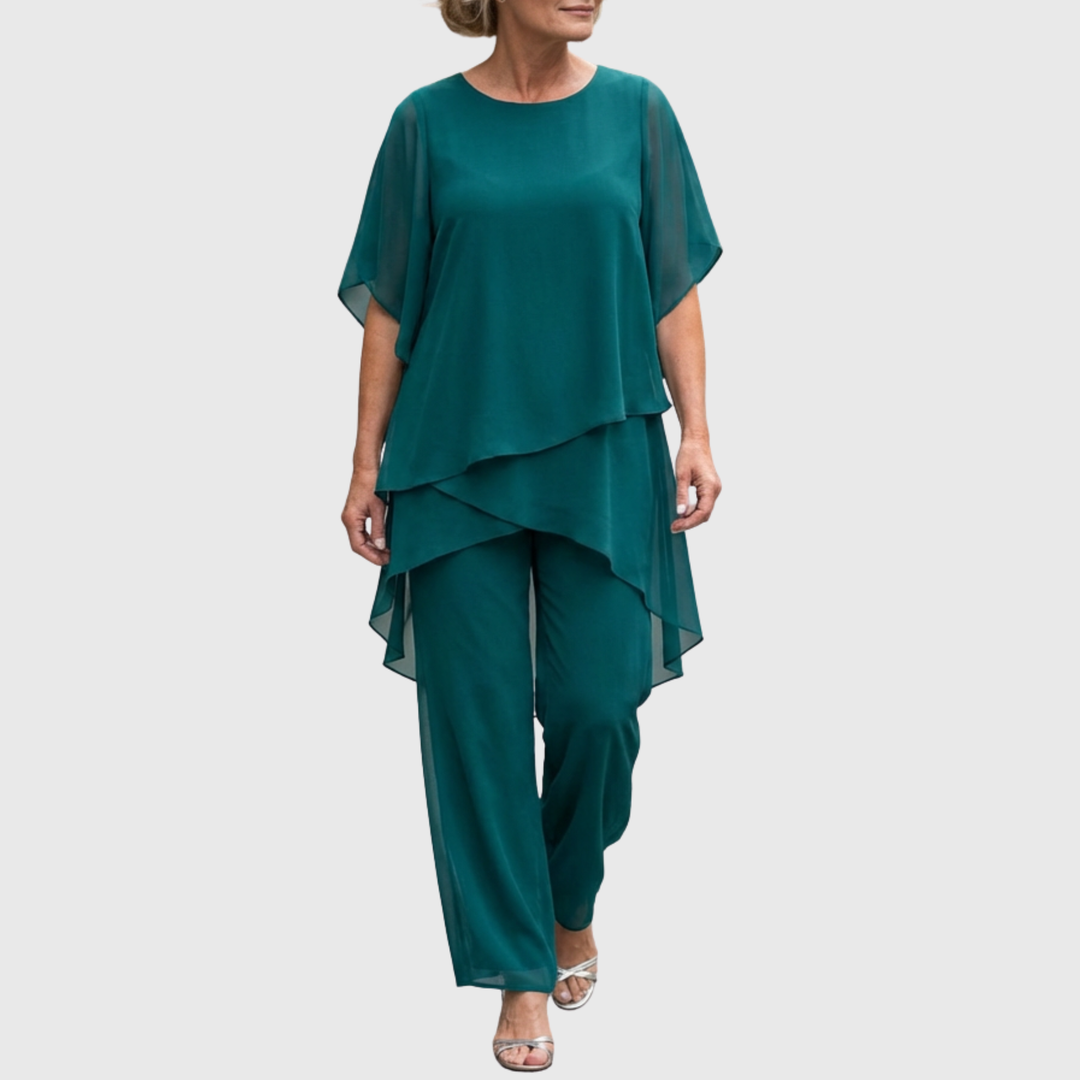 Chiara | Elegant Layered Two-Piece Set