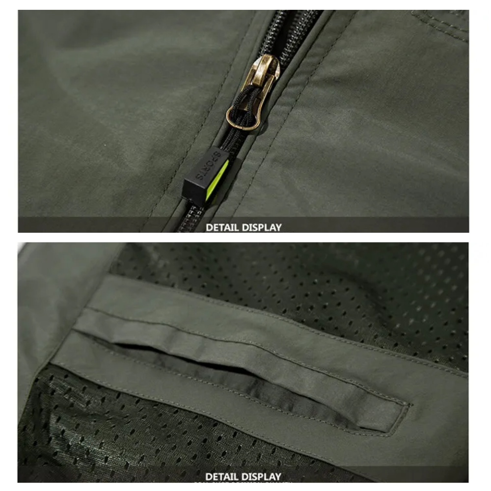 Zack Jacket Zack™ | Casual Windbreaker Hooded Soft Shell Jackets – Abbey London