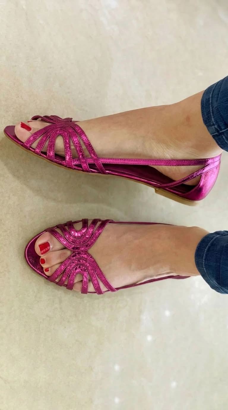 Golden Sandals Eleonora Summer Light