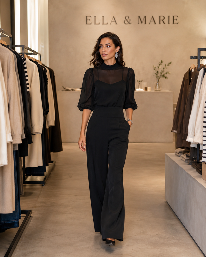 Amara | Three-Piece Chiffon Set