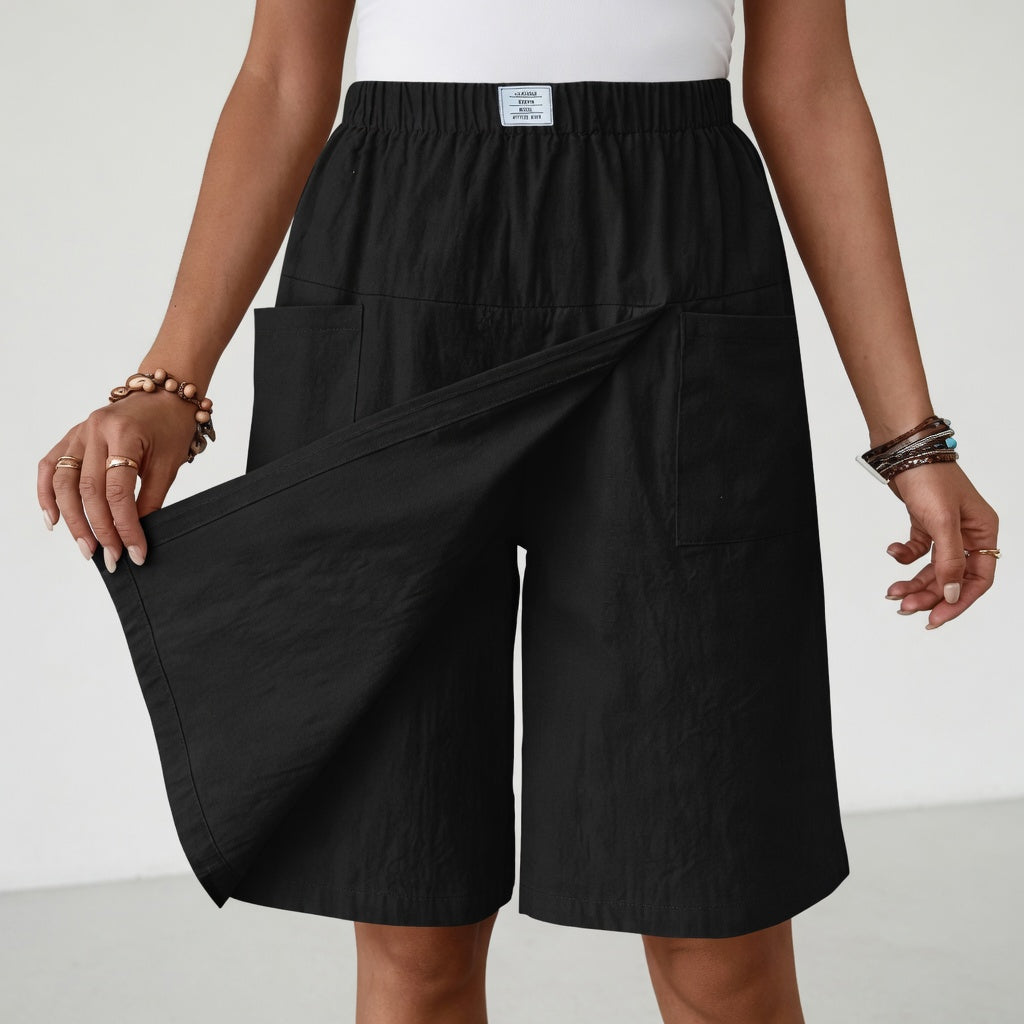 Libertine™ - Elastic Waist Skort with Pockets for Active Freedom
