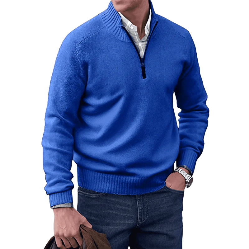 Noah™ - Elegant zippered sweater