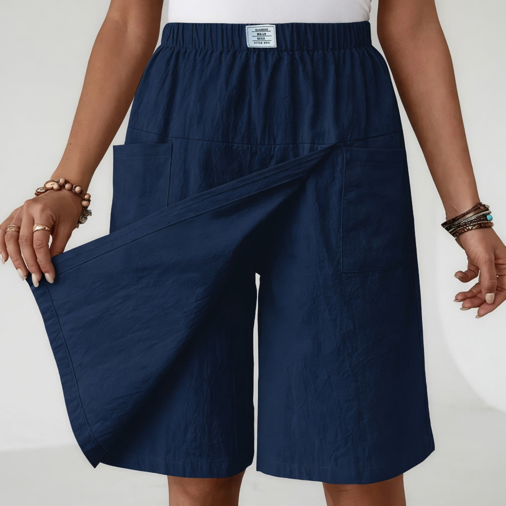 Libertine™ - Elastic Waist Skort with Pockets for Active Freedom