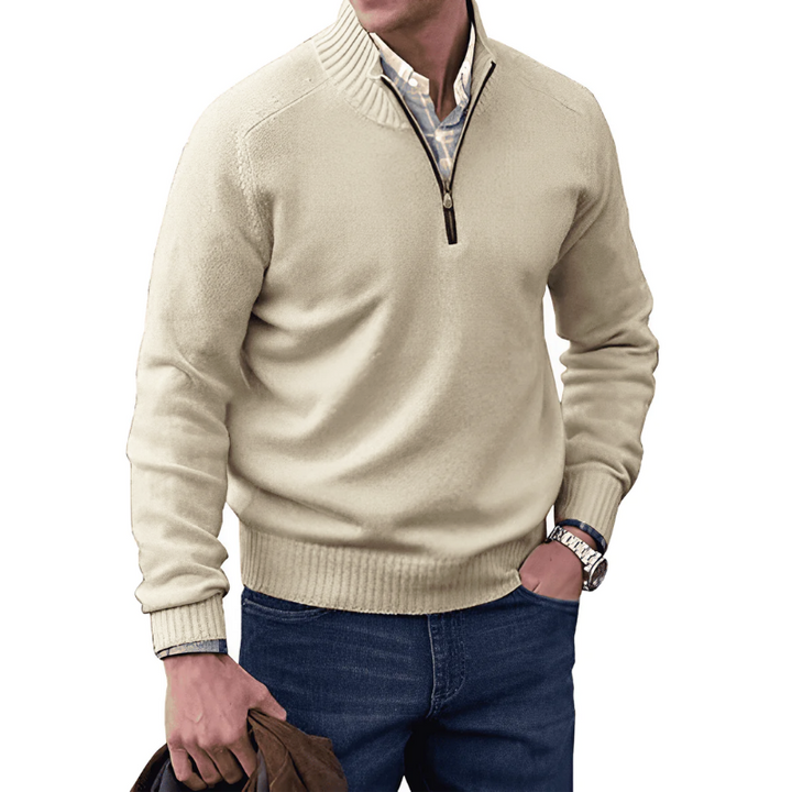 Noah™ - Elegant zippered sweater