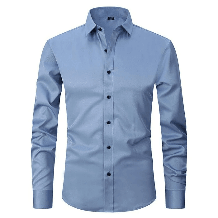 Marcello™ | Muscle Fit Elastic Anti-Wrinkle Shirt