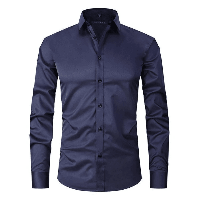 Marcello™ | Muscle Fit Elastic Anti-Wrinkle Shirt