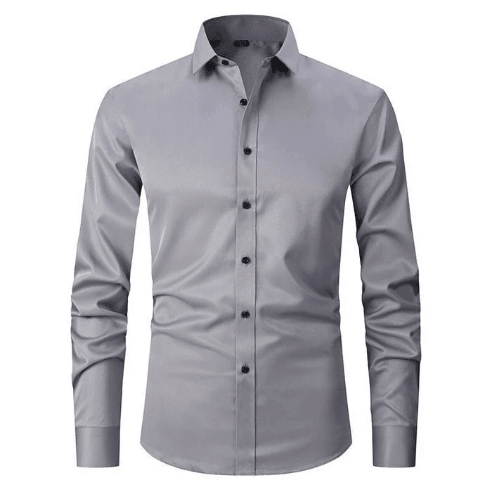 Marcello™ | Muscle Fit Elastic Anti-Wrinkle Shirt
