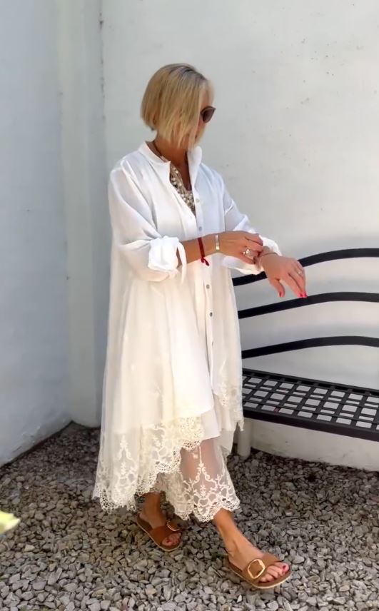 Zayla | Elegant Lace Set Dress