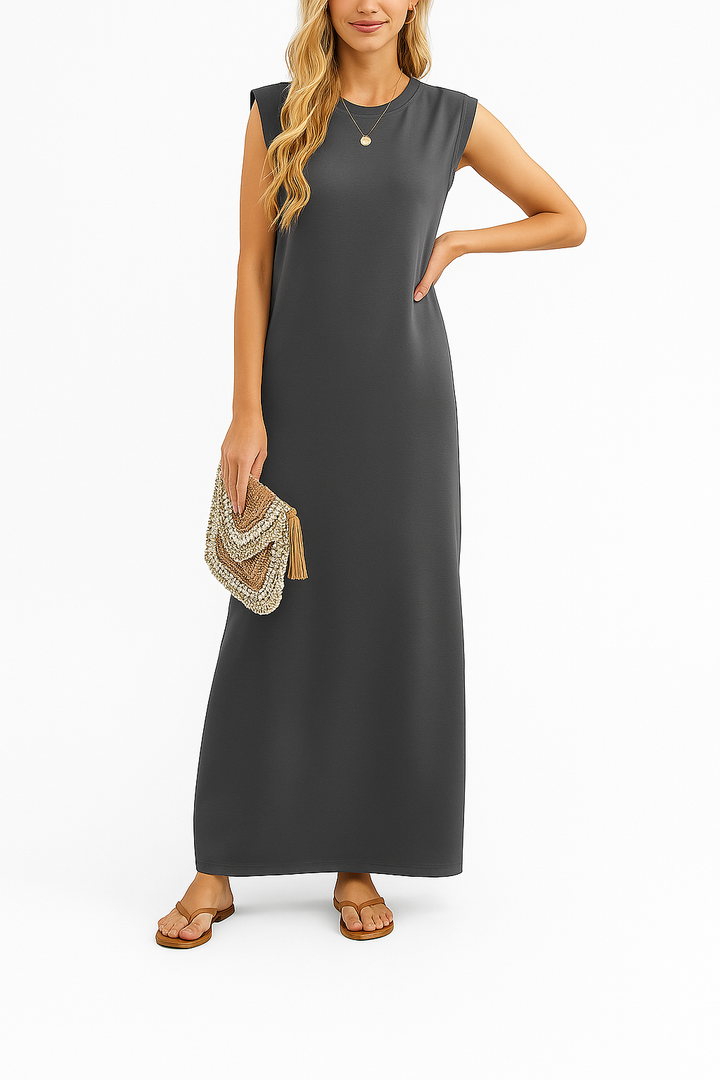 Elaine | Flowy Wrinkle-Free Maxi Dress