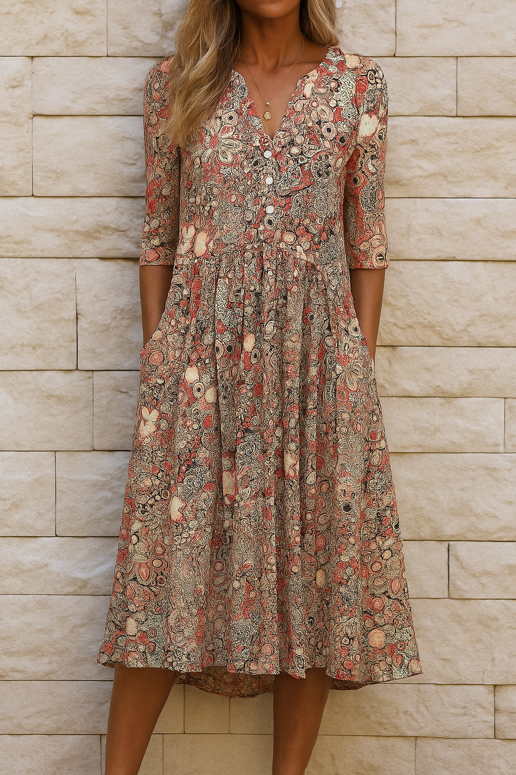 Lynley | Elegant Casual Dress