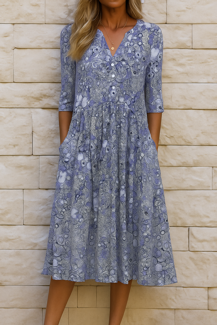 Constance | V-Neck Dress
