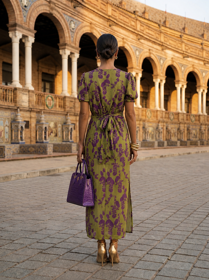 Flowy Floral Maxi Dress