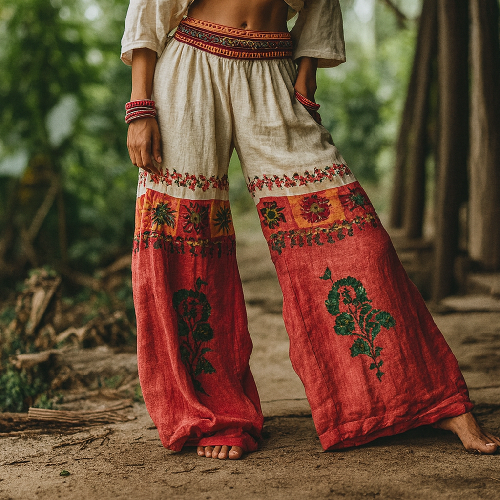 Jacky | Bohemian Yoga Pants