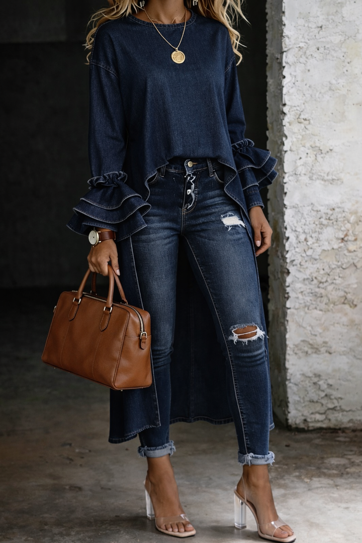 Ashley | Soft Chambray Shirt