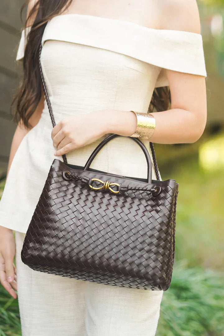 DIANA BAG - DARK BROWN