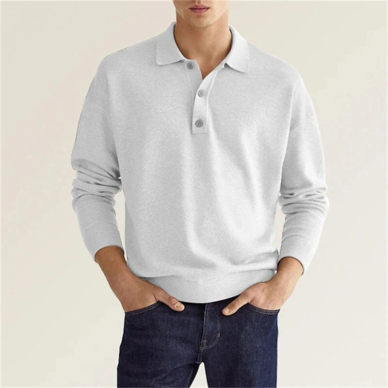Kayden™ | Long Sleeve Polo Shirt
