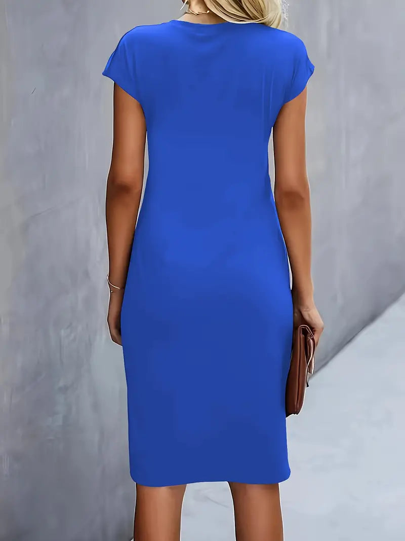 Courtney | Stylish Round Neck Dress
