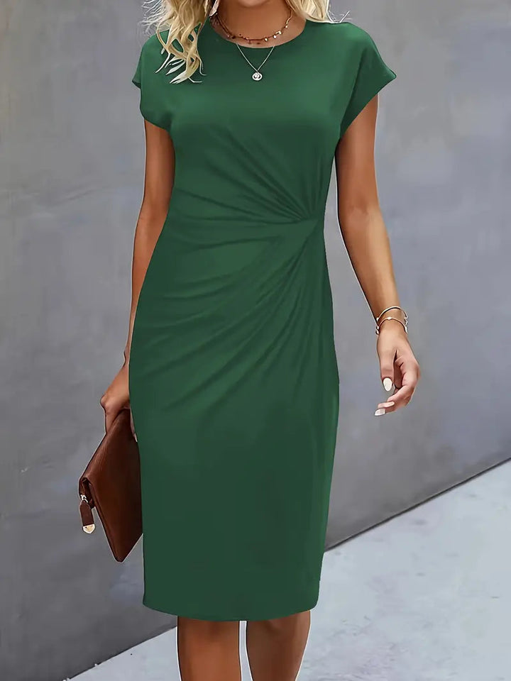 Courtney | Stylish Round Neck Dress