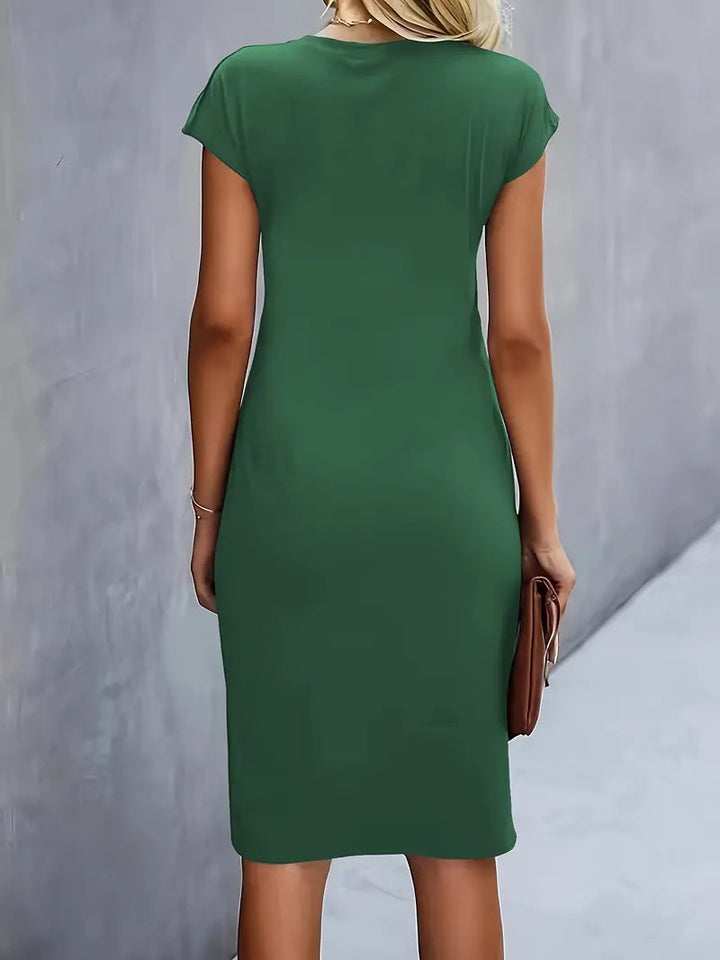 Courtney | Stylish Round Neck Dress